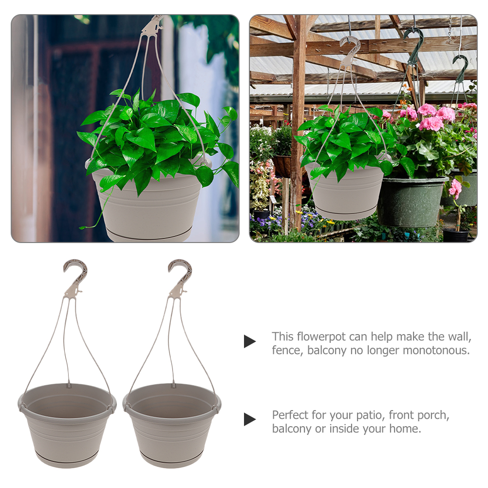 Spider Plant Hanging - 2pcs Hanging Planter Plastic Flower Pots