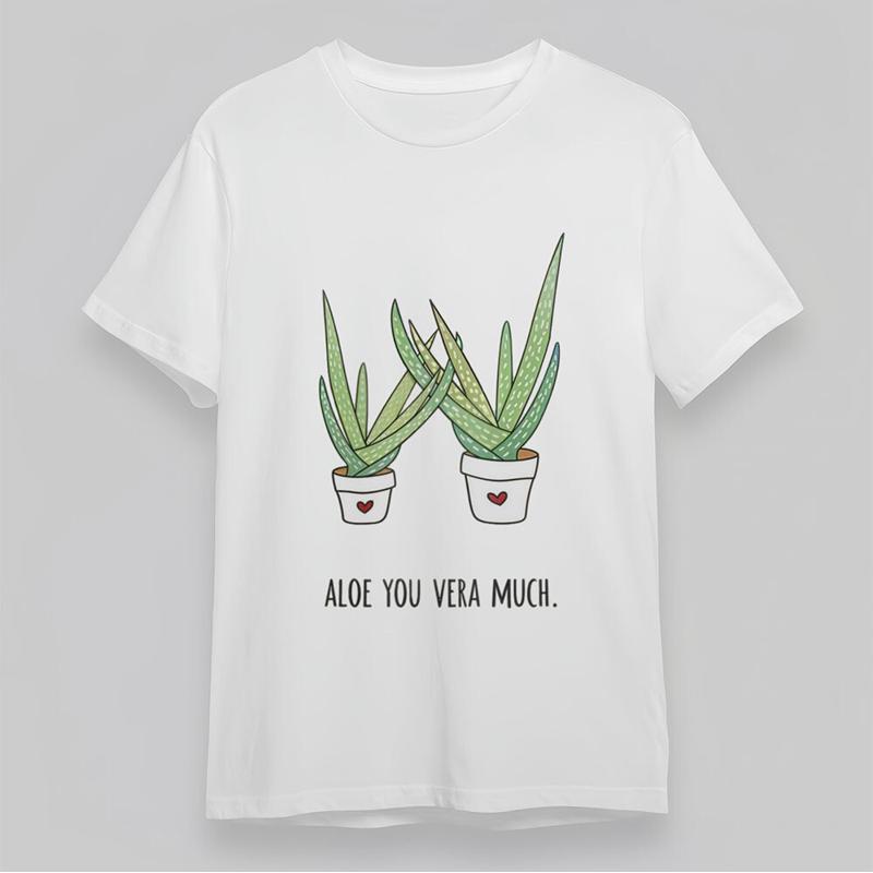 Men'S Round Neck T Shirt Aloe  - Aloe Vera Pot incelemesi ve fiyatı