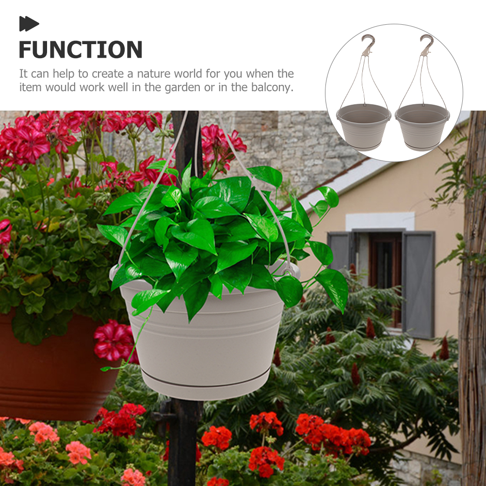 2pcs Hanging Planter Plastic F - Spider Plant Hanging incelemesi ve fiyatı