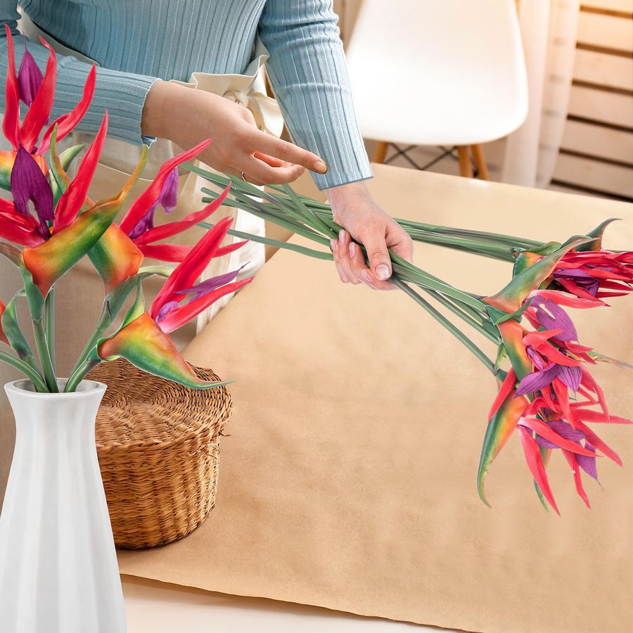 12 Pcs Bird of Paradise Artifi - Bird Paradise Strelitzia incelemesi ve fiyatı