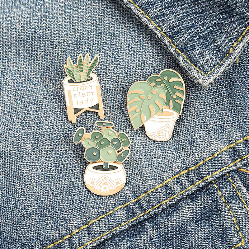 Potted Plant Brooch Monstera A - Aloe Vera Pot incelemesi ve fiyatı
