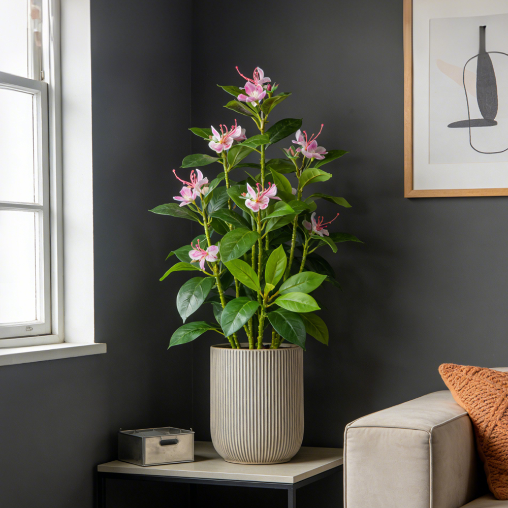 21-40cm Artificial Azalea Flow - Ficus Lyrata Tree incelemesi ve fiyatı