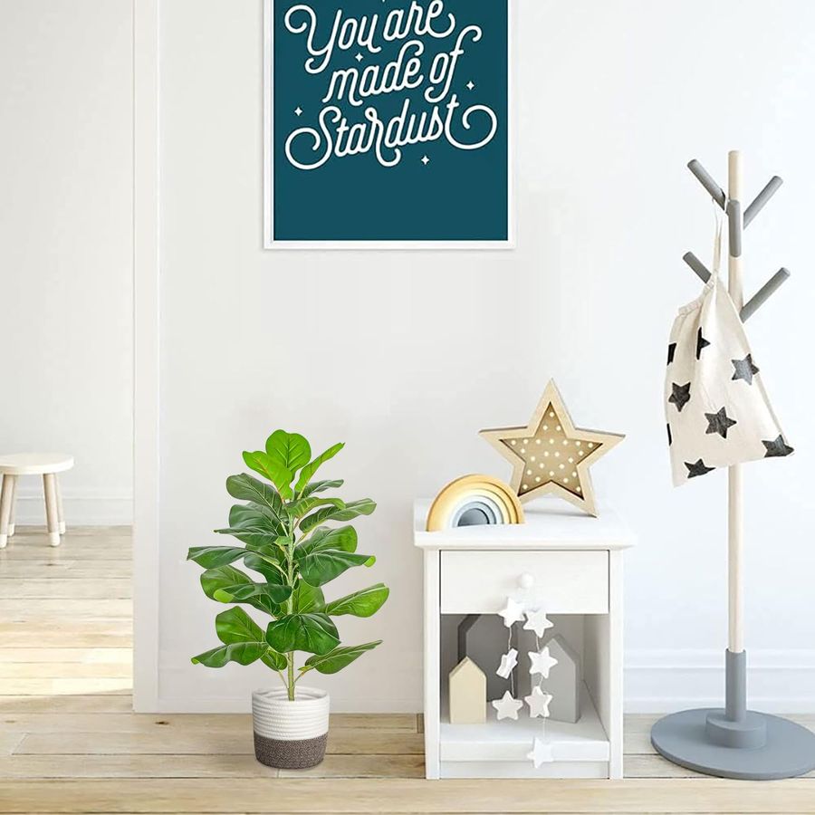 Artificial Fiddle Leaf Fig Tre - Ficus Lyrata Tree incelemesi ve fiyatı