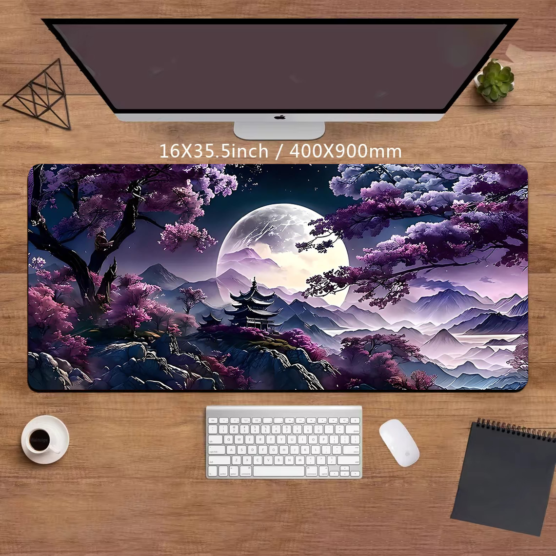 Purple mountain moon Mouse Pad - Tradescantia Purple incelemesi ve fiyatı