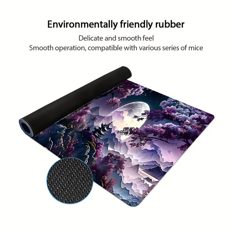 Purple mountain moon Mouse Pad - Tradescantia Purple incelemesi ve fiyatı