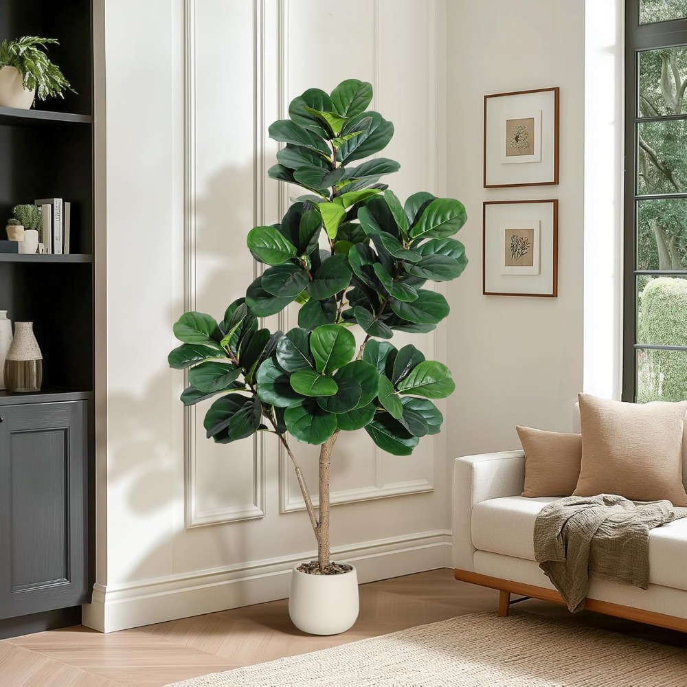 Lifelike Artificial Fiddle Lea - Ficus Lyrata Tree incelemesi ve fiyatı