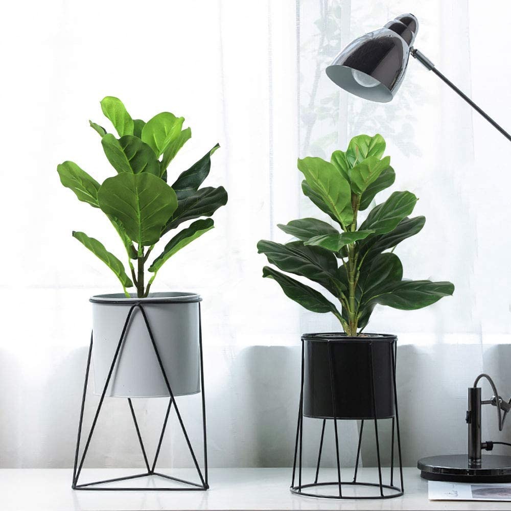 Large Artificial Fiddle Leaves - Ficus Lyrata Tree incelemesi ve fiyatı
