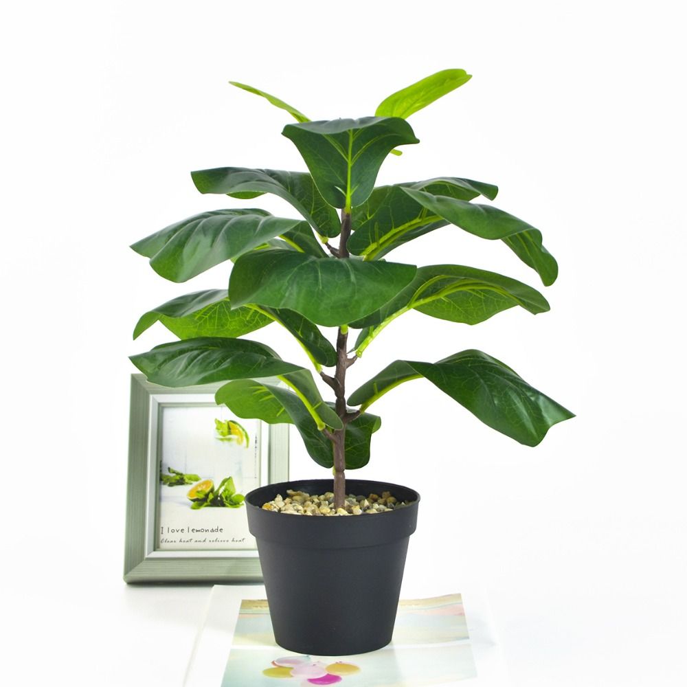 Large Artificial Fiddle Leaves - Ficus Lyrata Tree incelemesi ve fiyatı