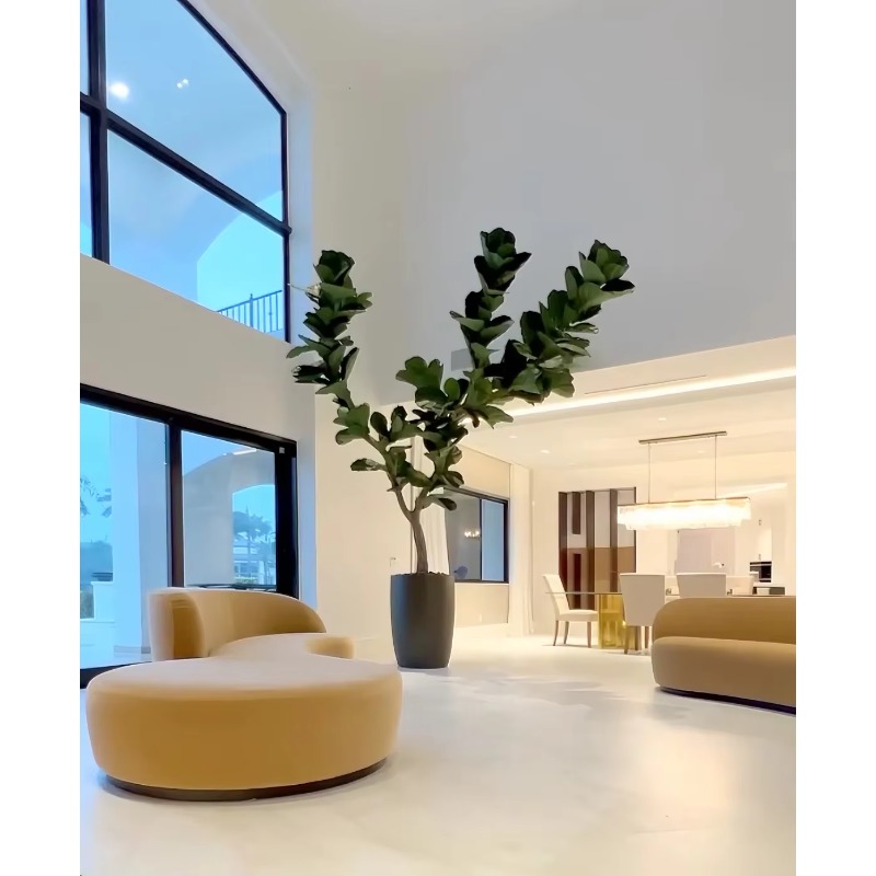 Artificial Plants Indoor Potte - Ficus Lyrata Tree incelemesi ve fiyatı