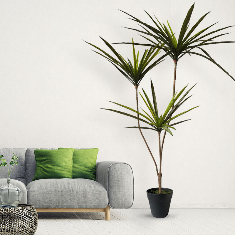 90-120cm Large Artificial Drac - Dracaena Marginata incelemesi ve fiyatı