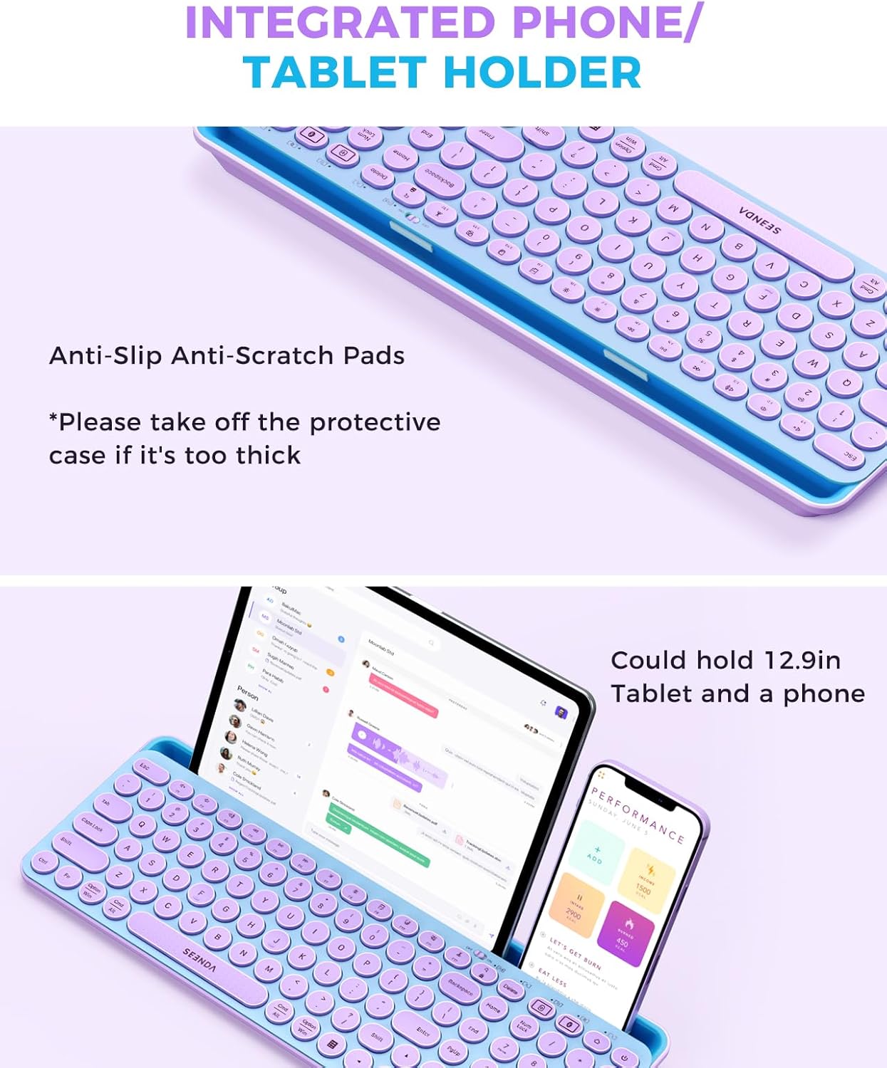 Wireless Keyboard and Mouse Co - Tradescantia Purple incelemesi ve fiyatı
