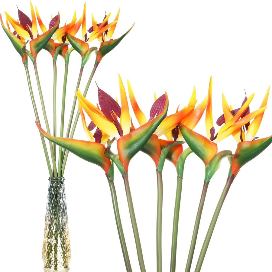 12 Pcs Bird of Paradise Artifi - Bird Paradise Strelitzia incelemesi ve fiyatı