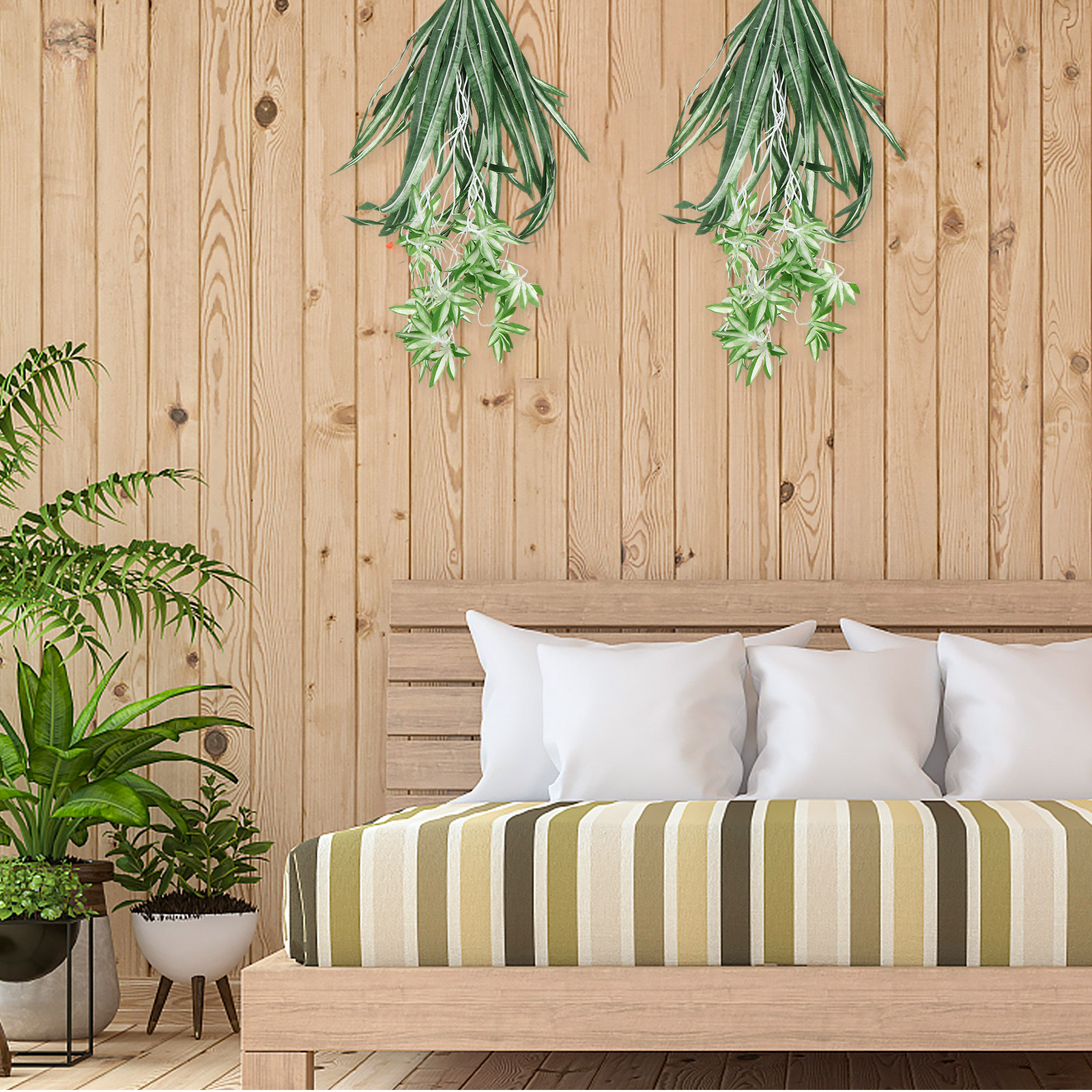 1Pcs Artificial Chlorophytum R - Spider Plant Hanging incelemesi ve fiyatı
