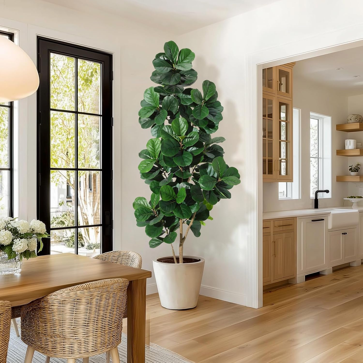4FT/5FT/6FT/7FT Fiddle Leaf Fi - Ficus Lyrata Tree incelemesi ve fiyatı