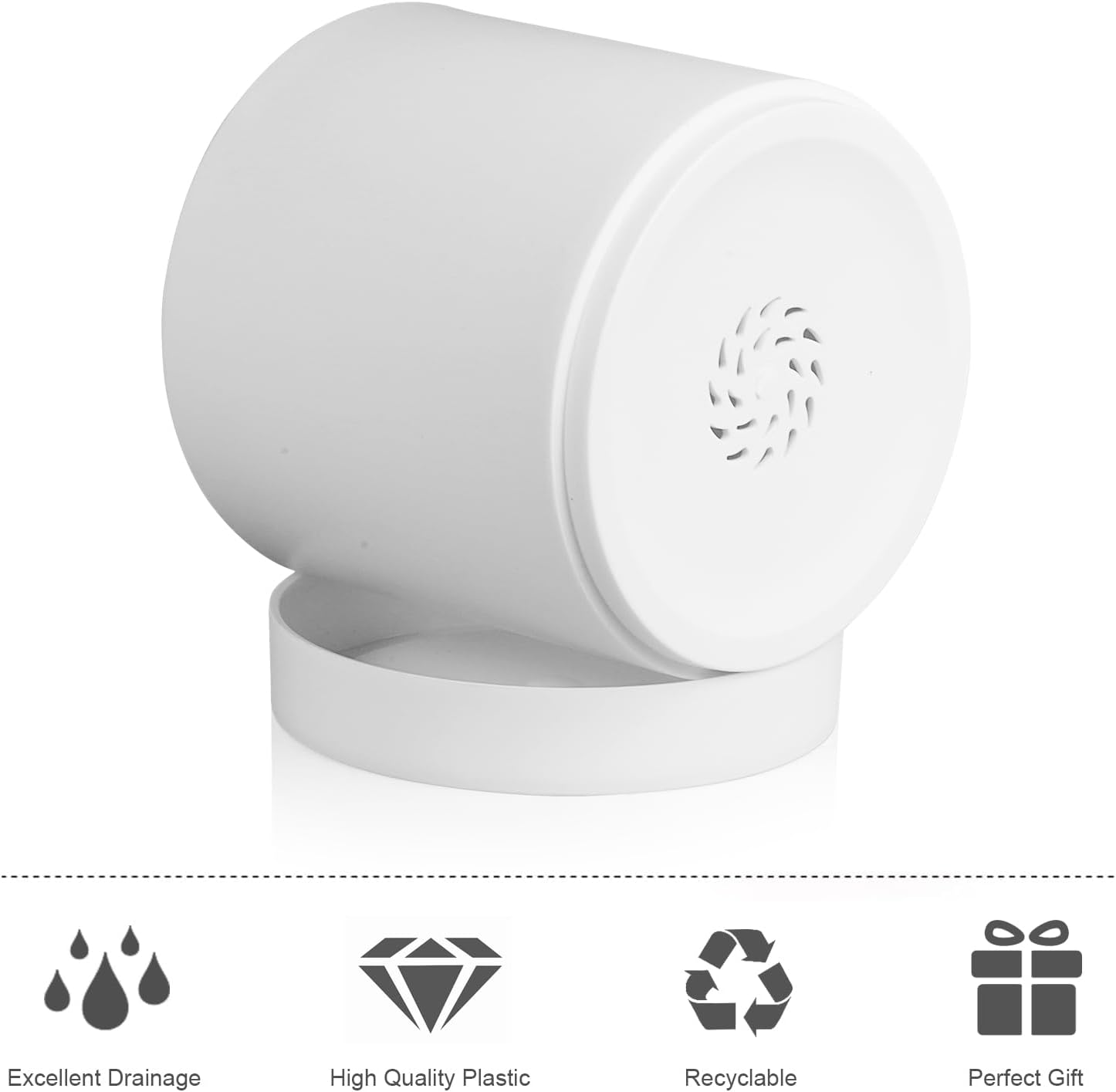 3-Pack Cylinder Flower Pots wi - Aloe Vera Pot incelemesi ve fiyatı