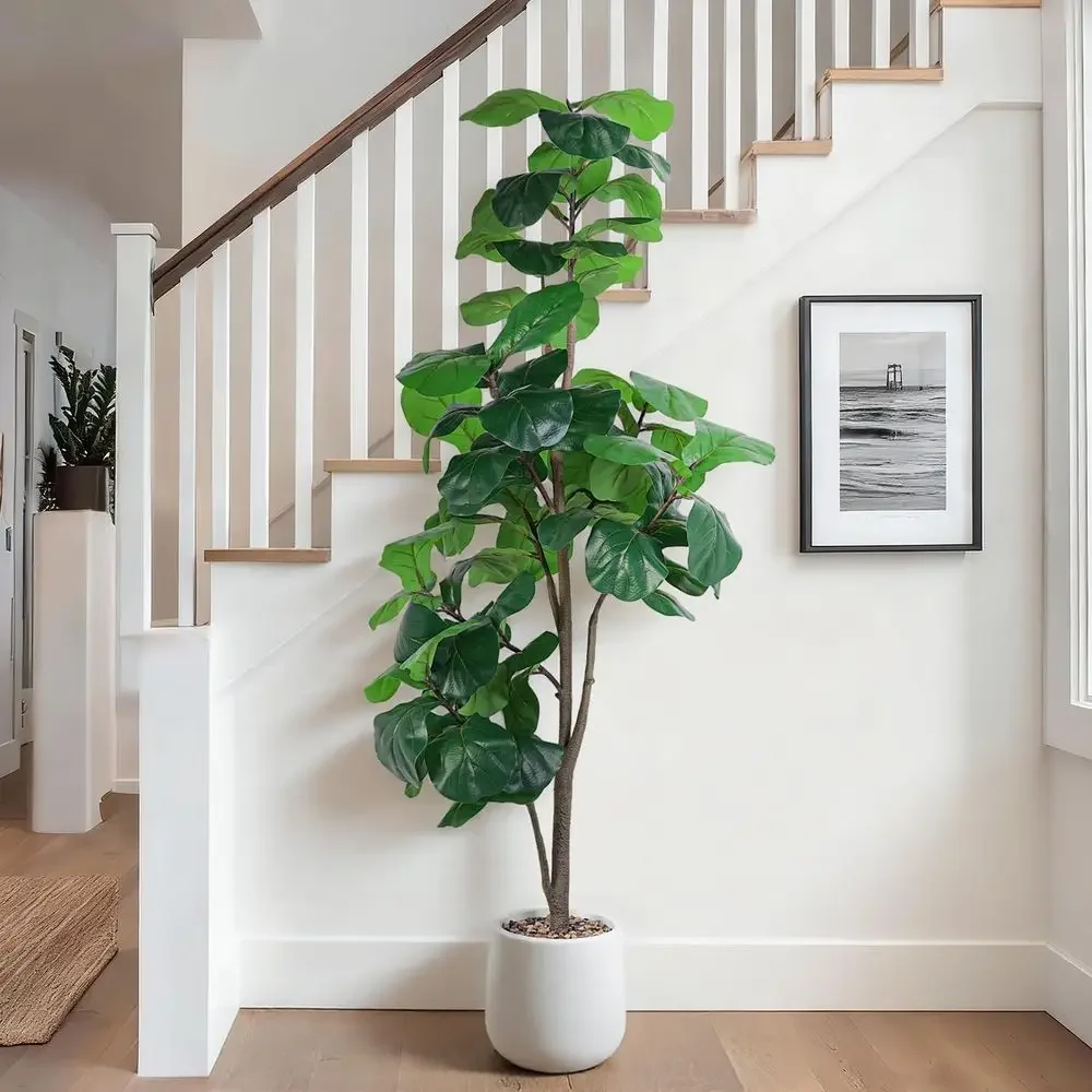 Artificial Large Ficus Lyrata  - Ficus Lyrata Tree incelemesi ve fiyatı