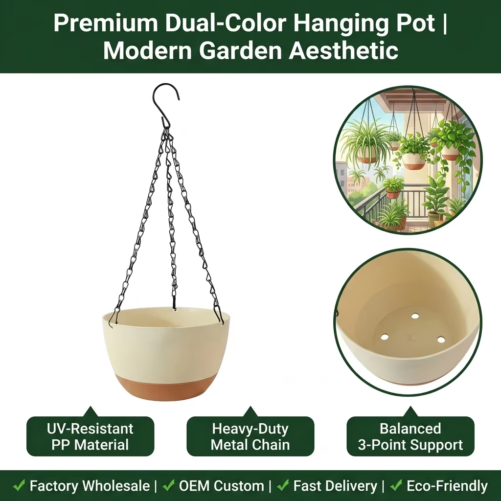 Modern Everyday Dual-Color Han - Spider Plant Hanging incelemesi ve fiyatı