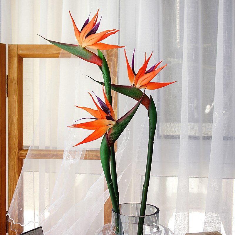 3pcs Artificial Bird Of Paradi - Bird Paradise Strelitzia incelemesi ve fiyatı