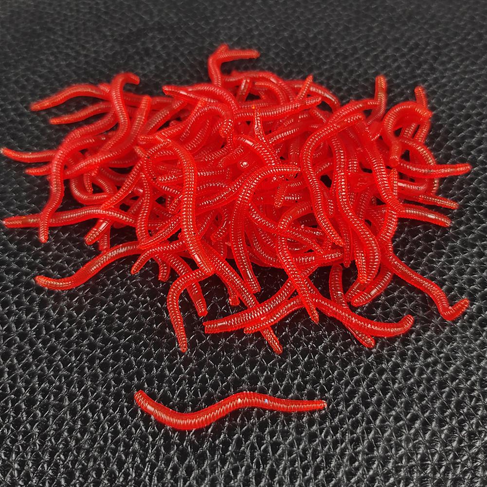 50/100PCS Soft Lure Bass Bream - Aglaonema Red incelemesi ve fiyatı