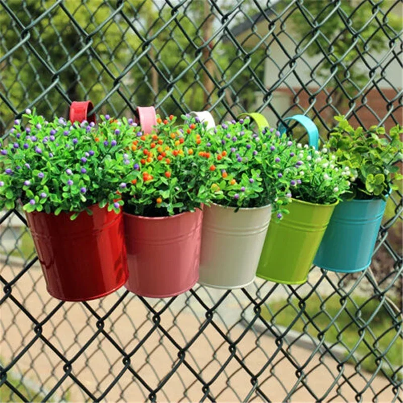 10 Colors Metal Iron Flower Wa - Echeveria Succulent incelemesi ve fiyatı