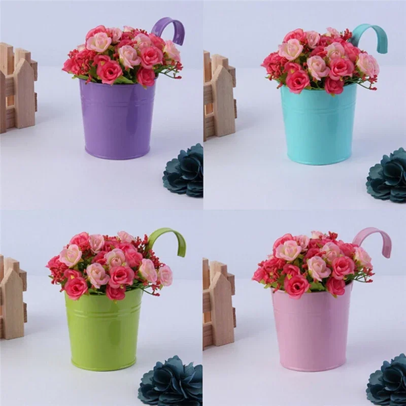 10 Colors Metal Iron Flower Wa - Echeveria Succulent incelemesi ve fiyatı